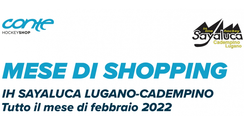 Promozione di febbraio del nostro partner sportivo per il materiale da hockey