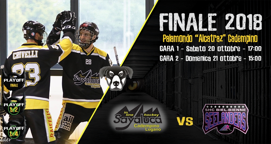 LNA - FINALE: Sayaluca vs Bienne  gara 1: SAB 20.10 ore 17:00; gara 2: DOM 21.10 ore 15:00