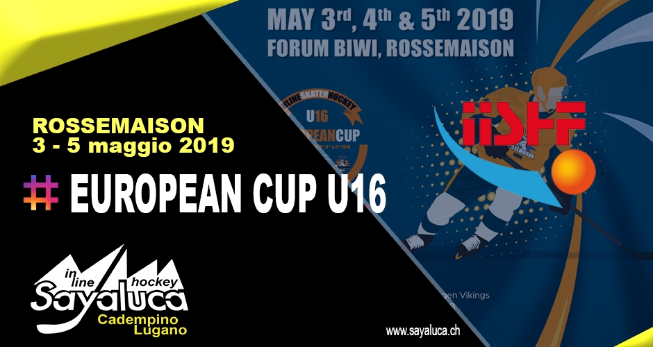 EUROPEAN CUP U16: Il programma delle partite