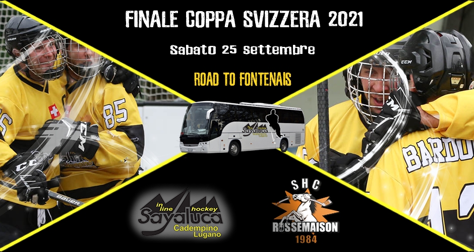 Sabato 25 settembre  - ore 16:00 - finale Coppa Svizzera a Fontenais