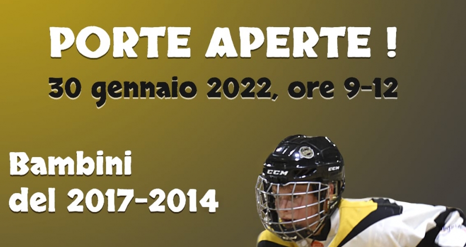 30 gennaio, porte Aperte IH Sayaluca - Scopri il mondo dell’inline hockey