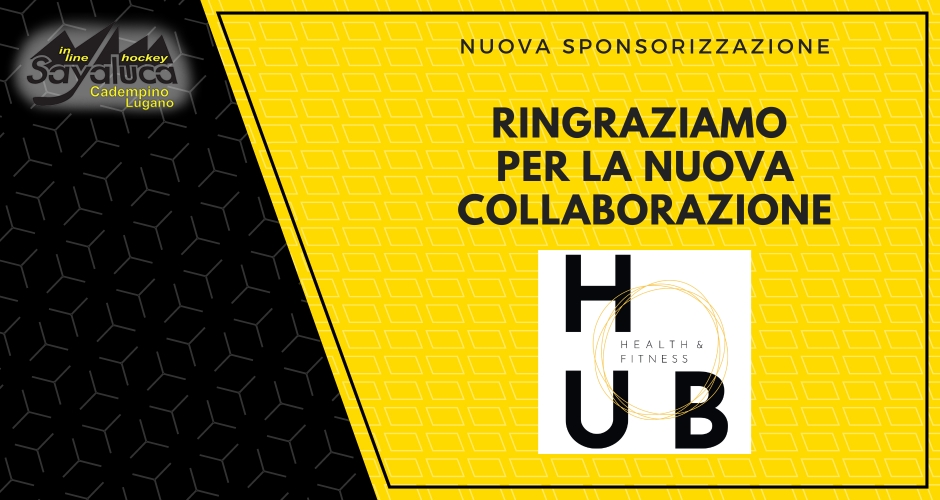 Nuovo sponsor: Health & Fitness Hub sagl